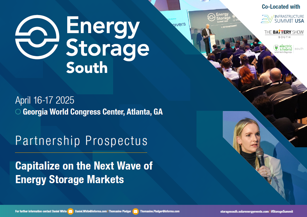 Energy Storage Summit South 2025 Partnership Prospectus